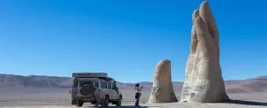 دست بیابان؛ دست های غول پیکر در خشک ترین بیابان جهان در شیلی