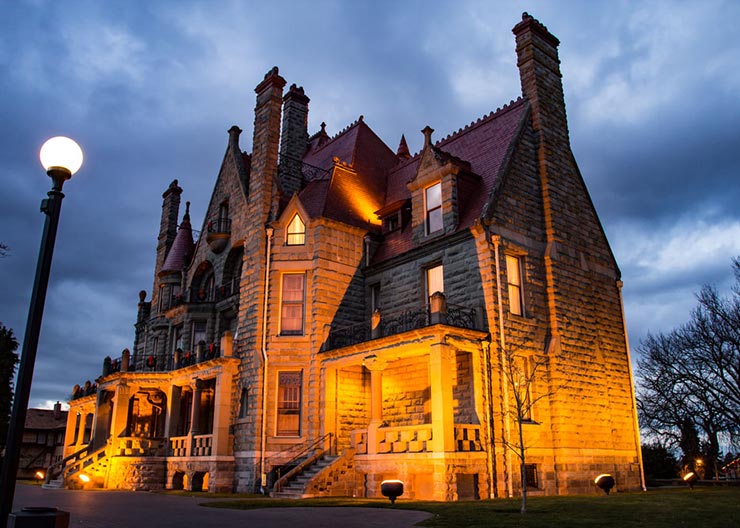 Craigdarroch Castle in Victoria, British Columbia