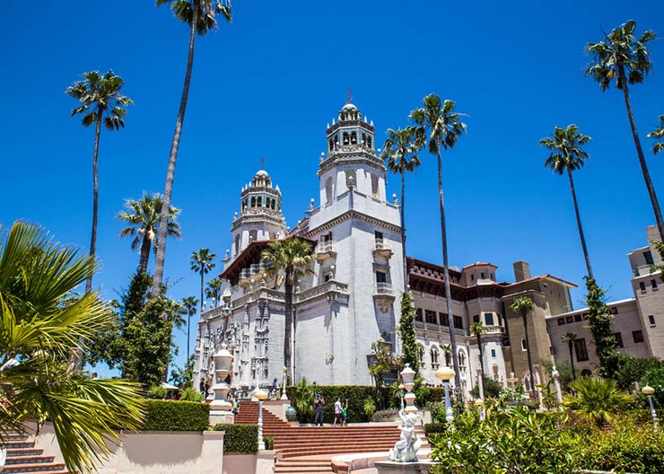 Hearst Castle in San Simeon, California