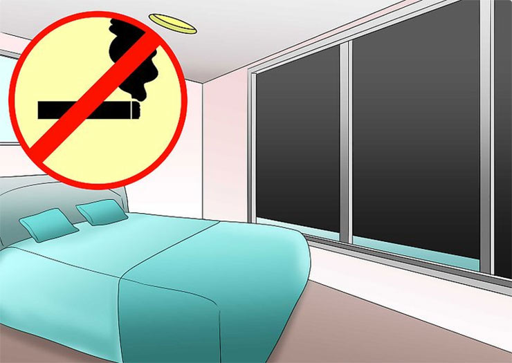 Pick a room that has black out curtains and is non-smoking