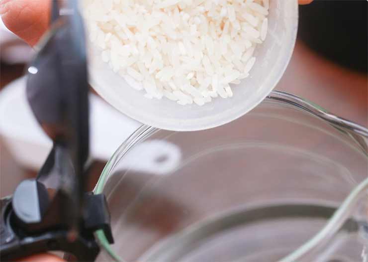 Make instant rice