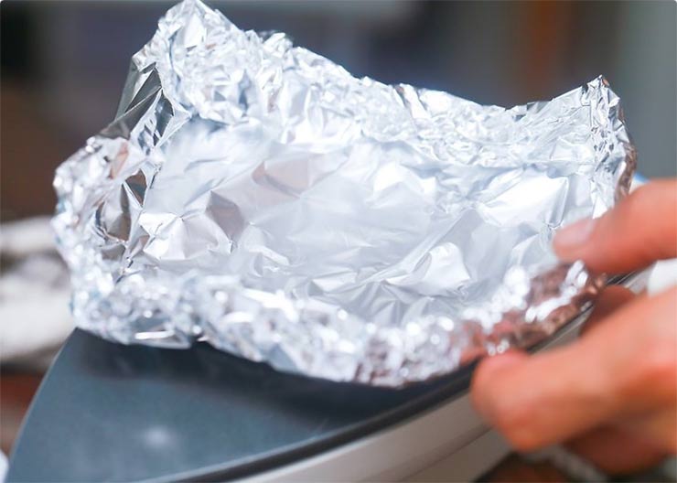 Make a foil tray