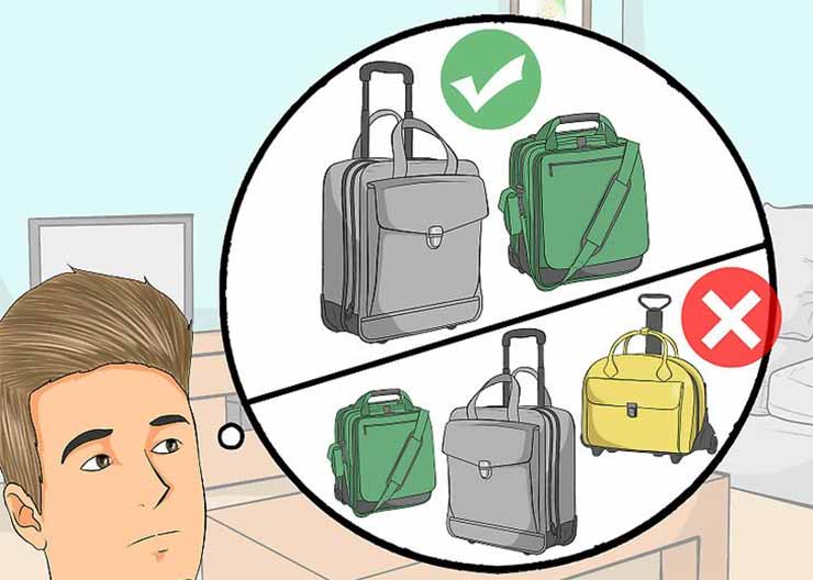 Limit your packing to luggage you can comfortably carry