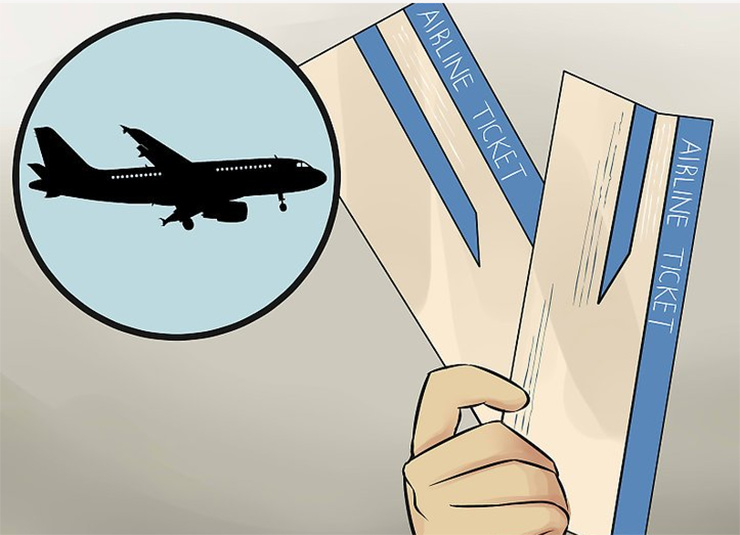 Purchase airline tickets