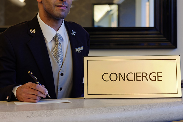 Chat up your concierge