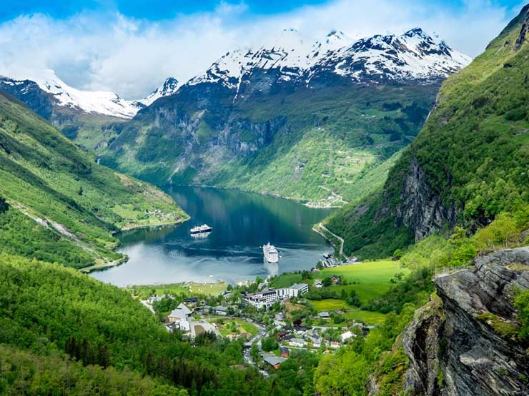 Geiranger Fjord, Møre og Romsdal County, Norway