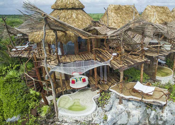 Maya Spa at Azulik in Tulum, Mexico