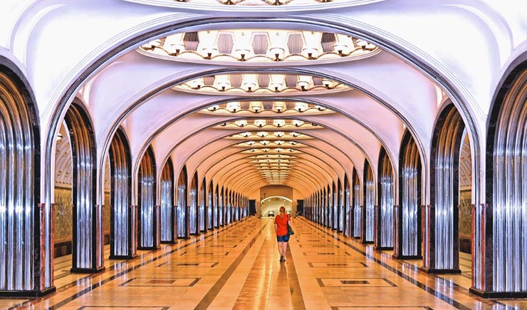  METRO STATIONS IN MOSCOw