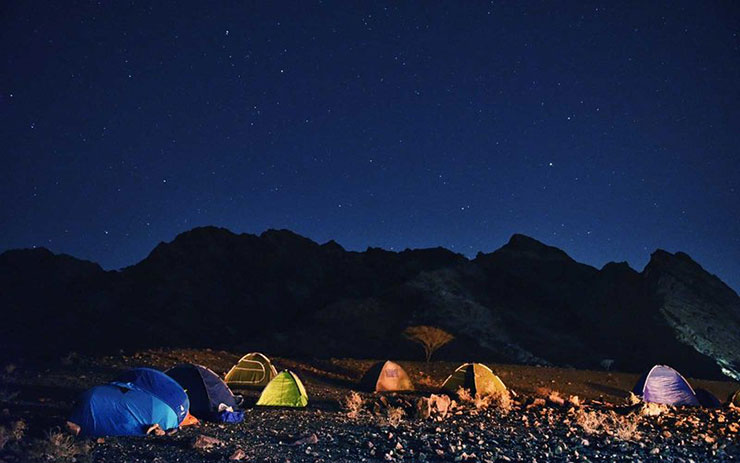 موقعیت ماه در آسمان امشب