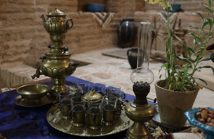 چایخانه سنتی کاروانسرا عباسی کوه پا اصفهان