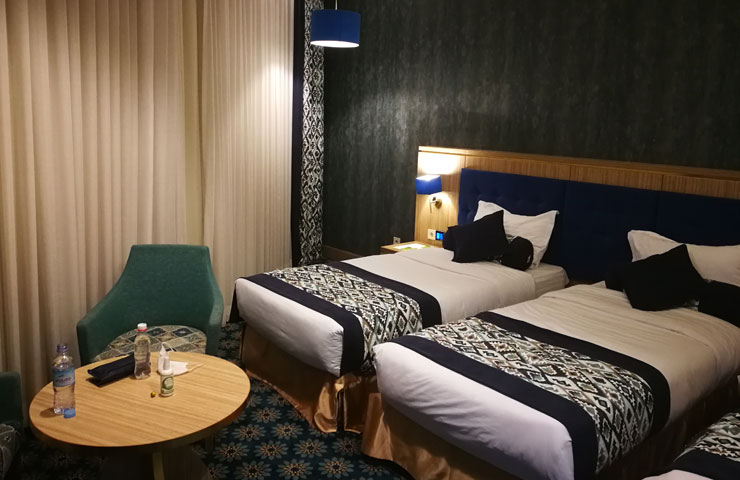 اتاق دو تخته توئین هتل کوثر اصفهان