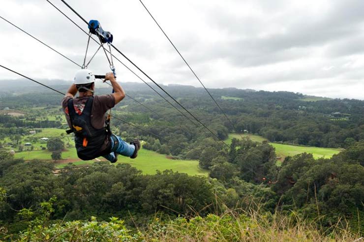 Ride America's highest zipline