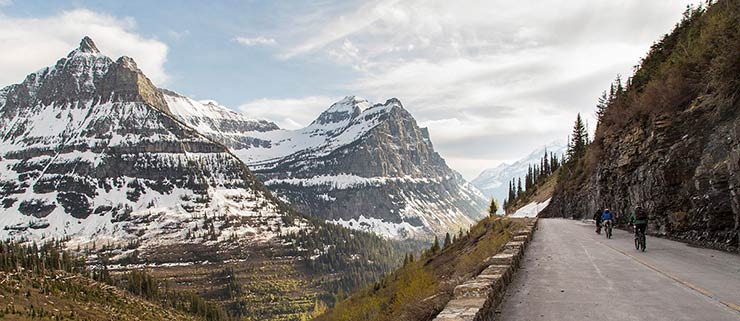 Cycle Going-to-the-Sun Road