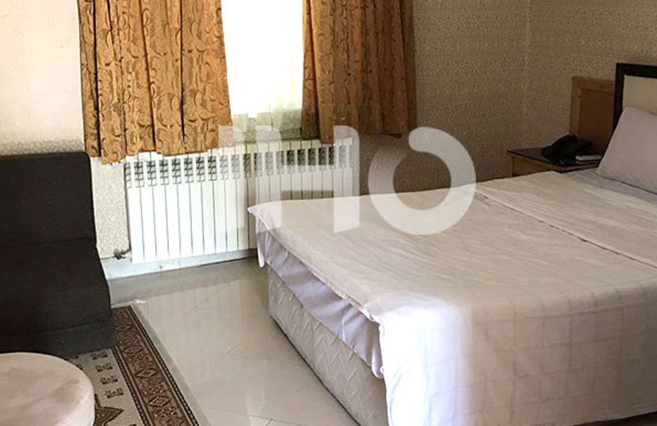 اتاق دو تخته دبل هتل جهانگردی زنجان