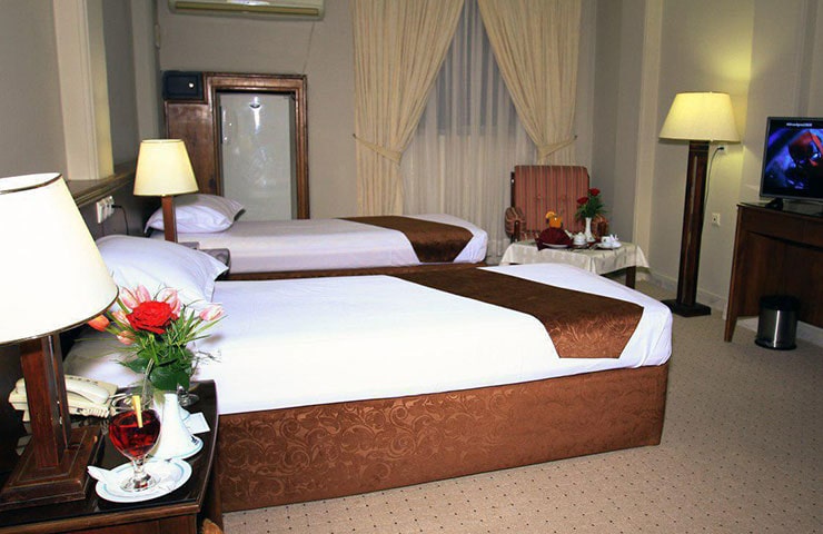 اتاق دو تخته توئین هتل 4 ستاره آتیلار 1 بندرعباس 