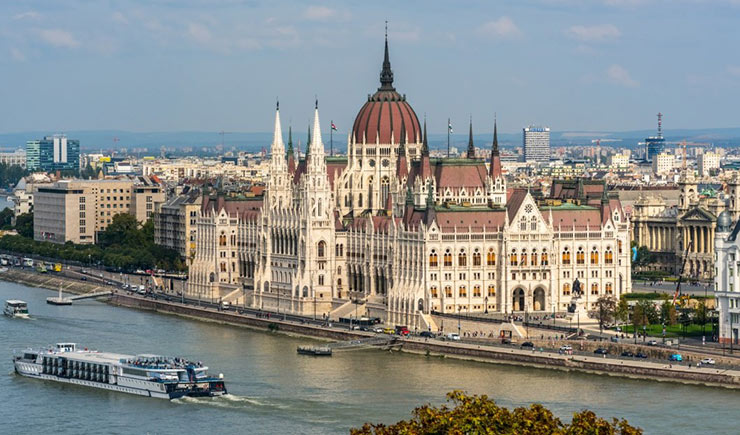River cruise destinations on the Danube