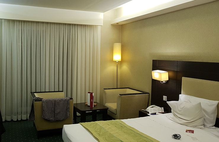 اتاق دو تخته دبل هتل پارسیان اوین تهران