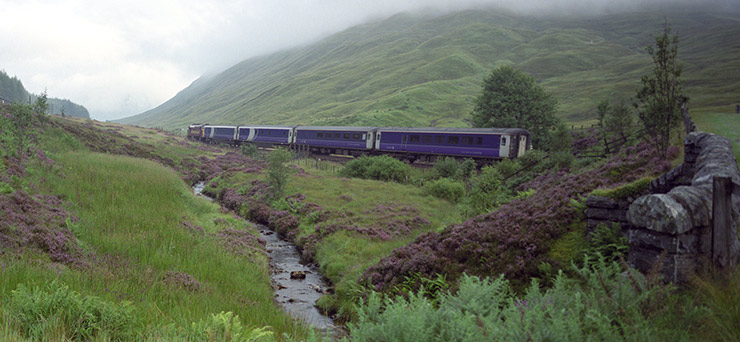 London to Fort William on the Caledonian Sleeper, UK