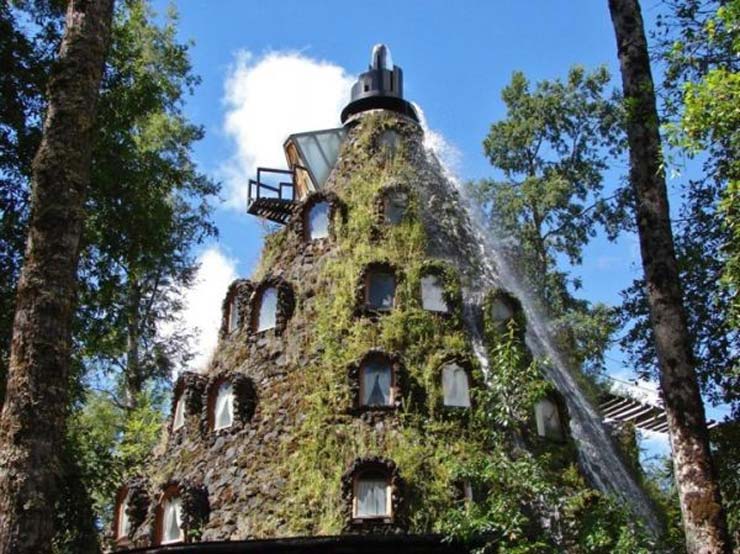 هتل آتشفشانی شیلی 
