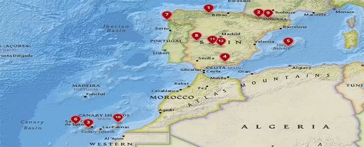 12 پارک ملی زیبا در اسپانیا