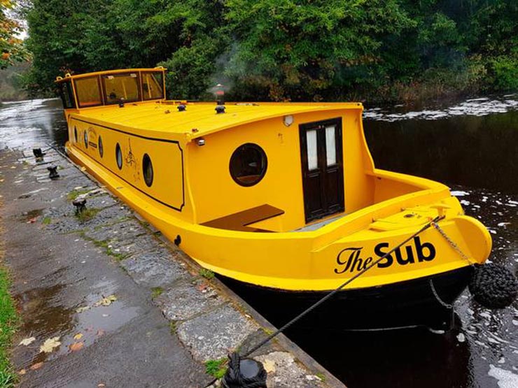 Self-catering barges