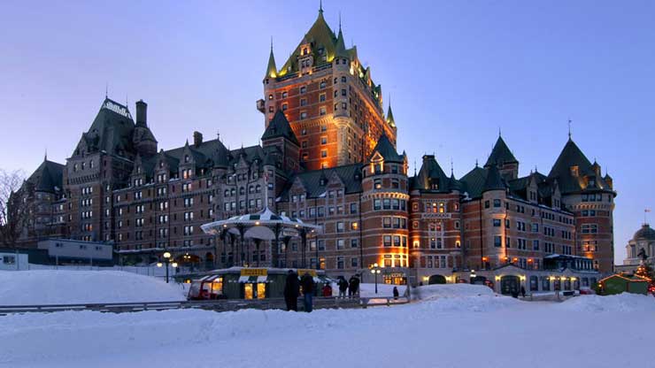 Le Château Frontenac in Québec City