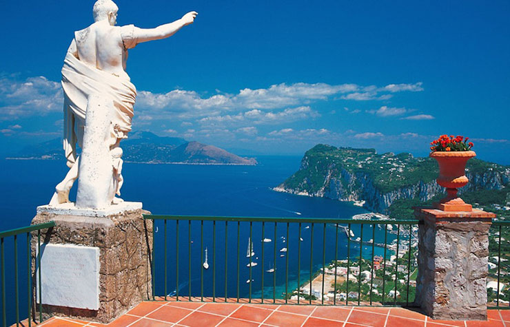 11 هتل شگفت انگیز و بی نظیر در ایتالیا 6 Caesar Augustus Hotel, Capri