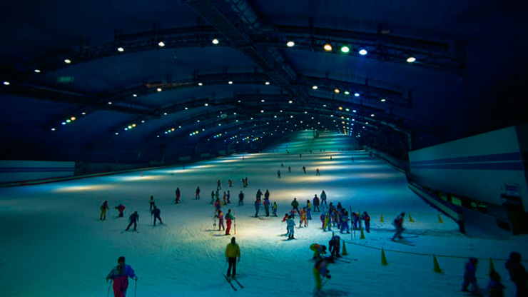 indoor ski resort