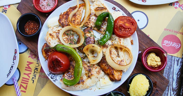 mouthwatering street cuisine