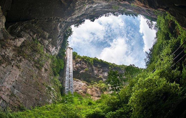 The Xiaozhai Tiankeng Sinkhole