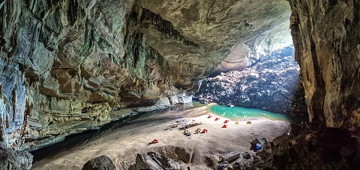 تصاویری از درون غارهای منحصر به فرد ویتنام