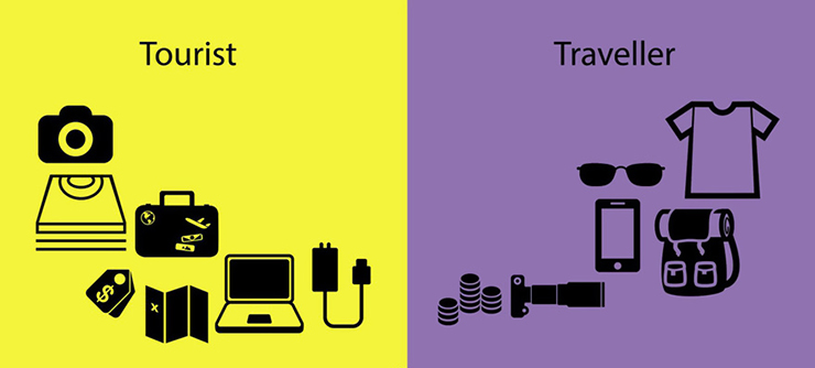 تفاوت بین توریست و گردشگر