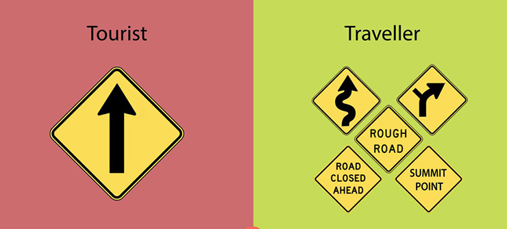 تفاوت بین توریست و گردشگر