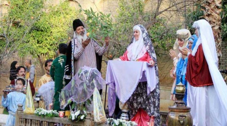 رسم خواستگاری و ازدواج در شیراز