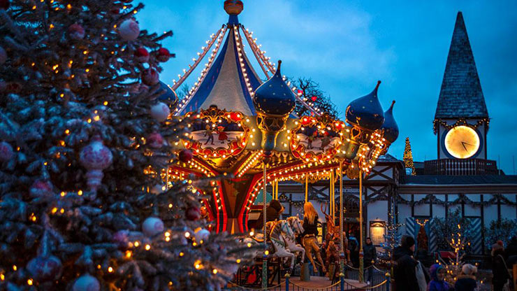 Tivoli Gardens, Copenhagen, Denmark