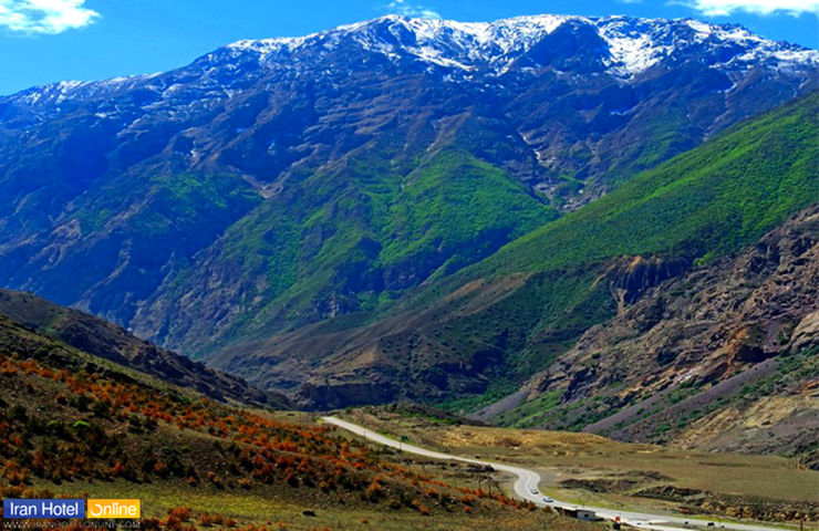 عکسی رویایی و با شکوه از ییلاق زیبای خوشواش در آغاز فصل زمستان