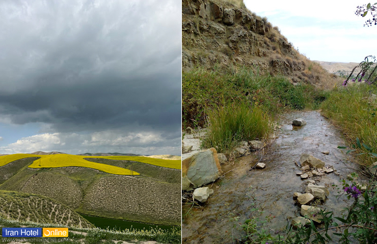 جاهای دیدنی ترکمن صحرا گلستان، دشتهای سرسبز و خیال انگیز! 27 طبیعت زیبا از دشتهای پر گل و رود جاری در کلاله