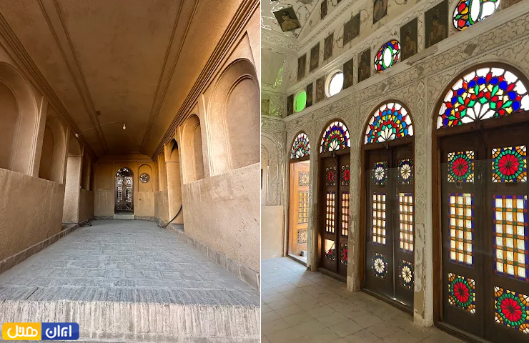 جاهای دیدنی یزد با عکس و آدرس 13 دو تصویر از خانه موزه تاریخی لاری های یزد با معماری دلنشین از جاهای دیدنی یزد