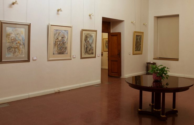 تابلوهای موزه استاد فرشچیان سعدآباد