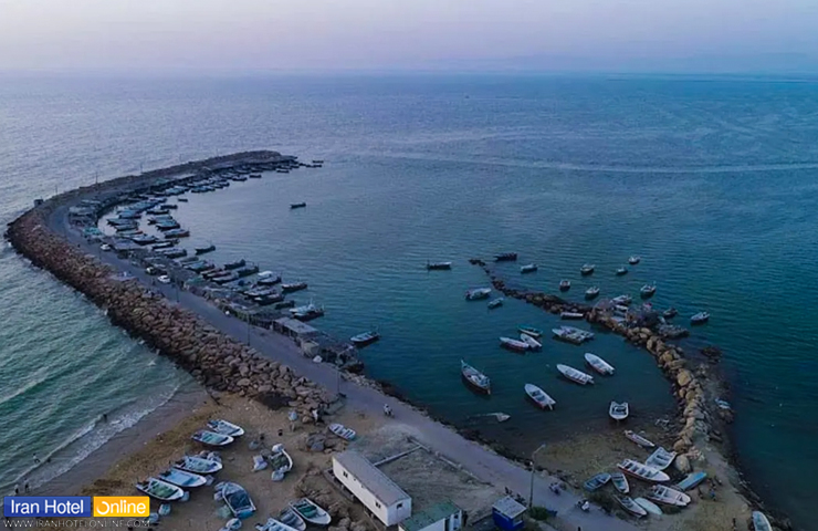 تصویری زیبا و دلنشین از روستای تیس از معروف‌ترین جاهای دیدنی چابهار