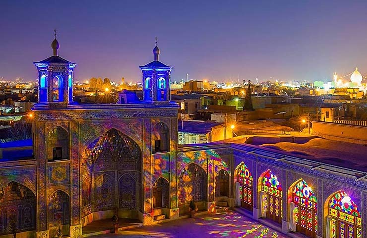 معماری مسجد وکیل شیراز