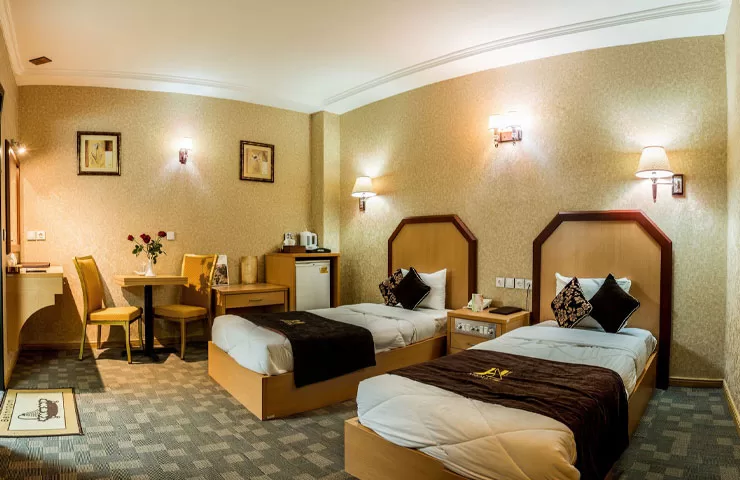 اتاق دو تخته توئین هتل آسمان اصفهان
