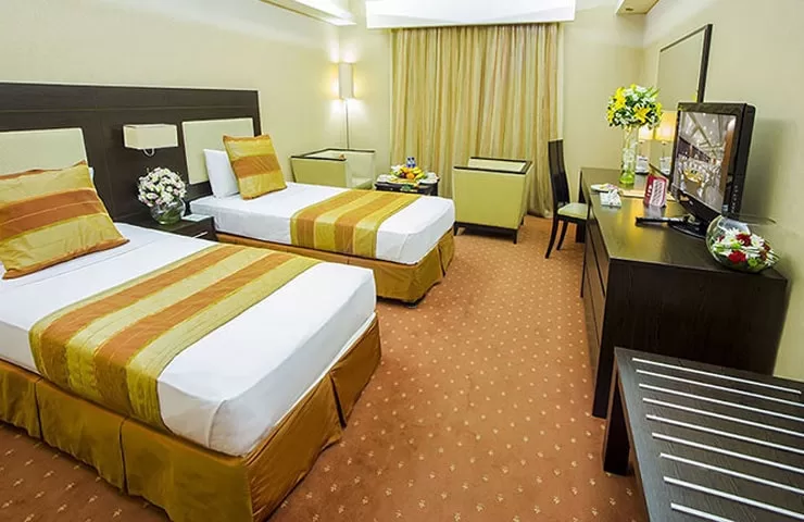 اتاق دو تخته توئین هتل پارسیان اوین تهران