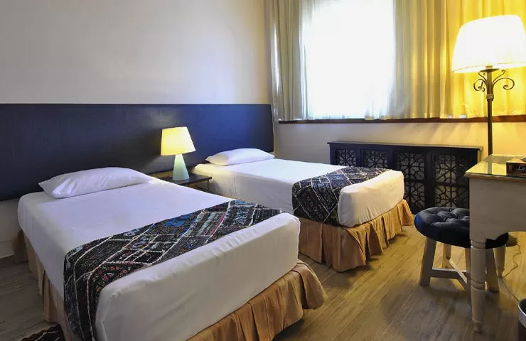 اتاق دو تخته توئین هتل فردوس مشهد