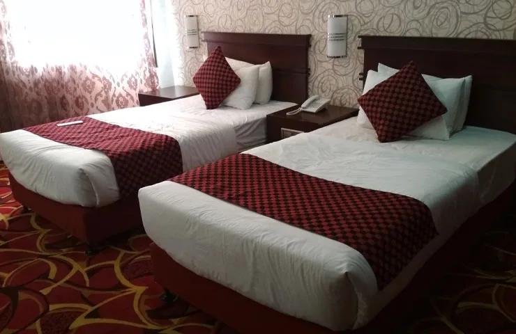 اتاق دو تخته توئین هتل پارمیدا کیش