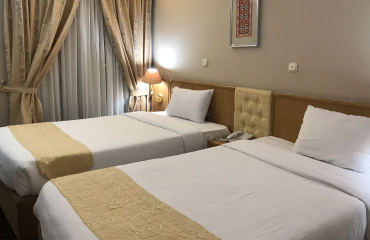 اتاق دو تخته توئین هتل پارس مشهد