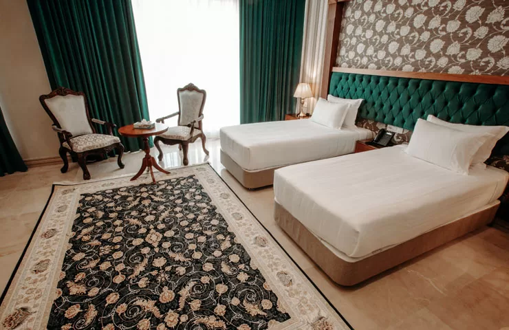 اتاق دو تخته توئین هتل ویستریا تهران