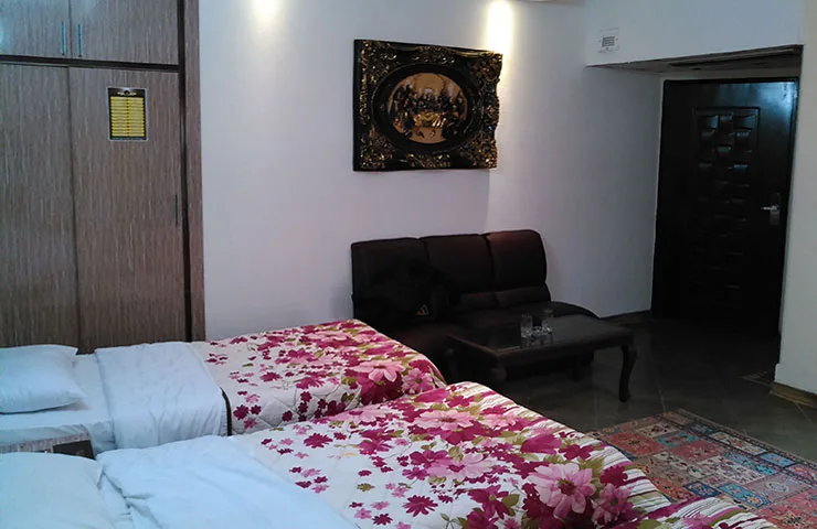 اتاق دو تخته توئین هتل پلاس بوشهر