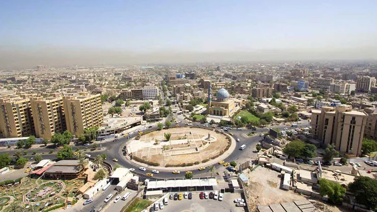 نمایی از شهر شیراز 