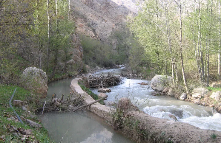 رودخانه روستای هیر